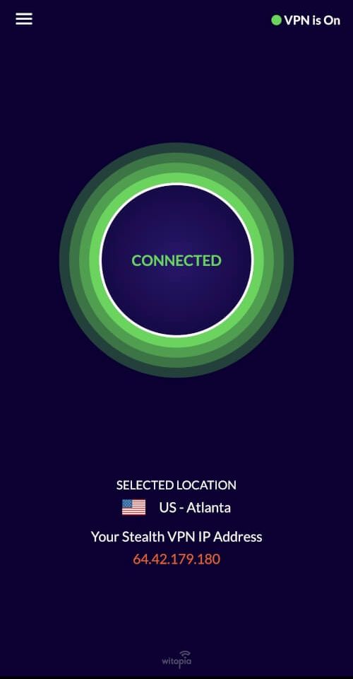 Android App Connected